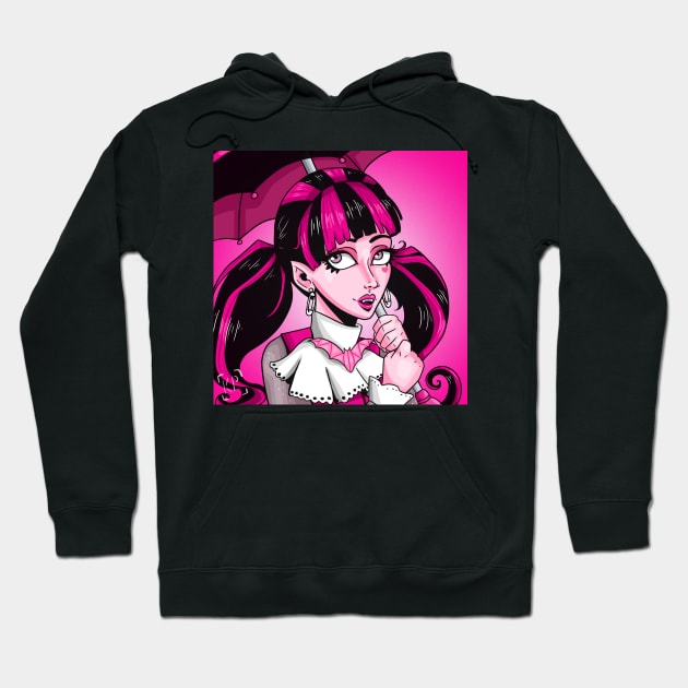 Draculaura Hoodie by kaelabp